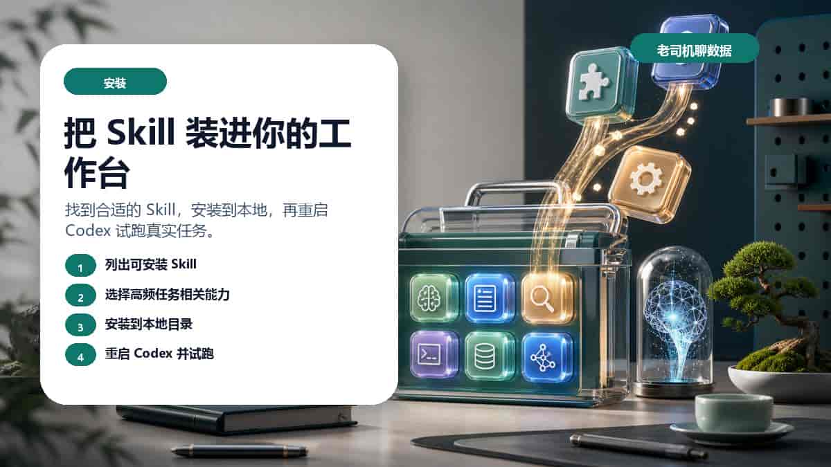 如何使用/创建 Skill：把 Codex 变成你的专属工作流助手