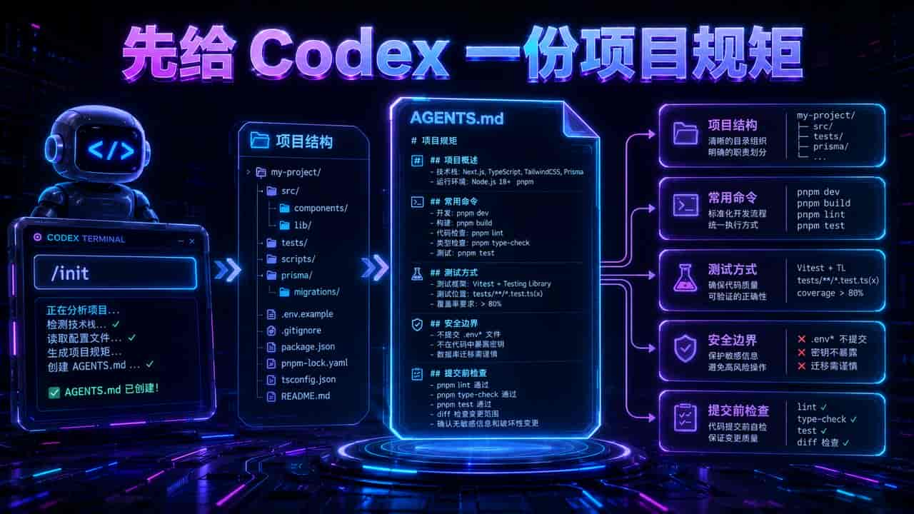 80% Codex 老鸟都不必定知道的 5 个命令,用完立刻提效,附使用场景