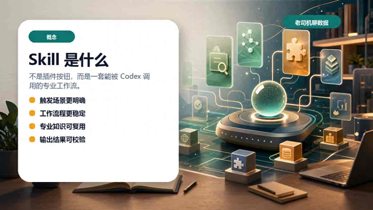 如何使用/创建 Skill：把 Codex 变成你的专属工作流助手