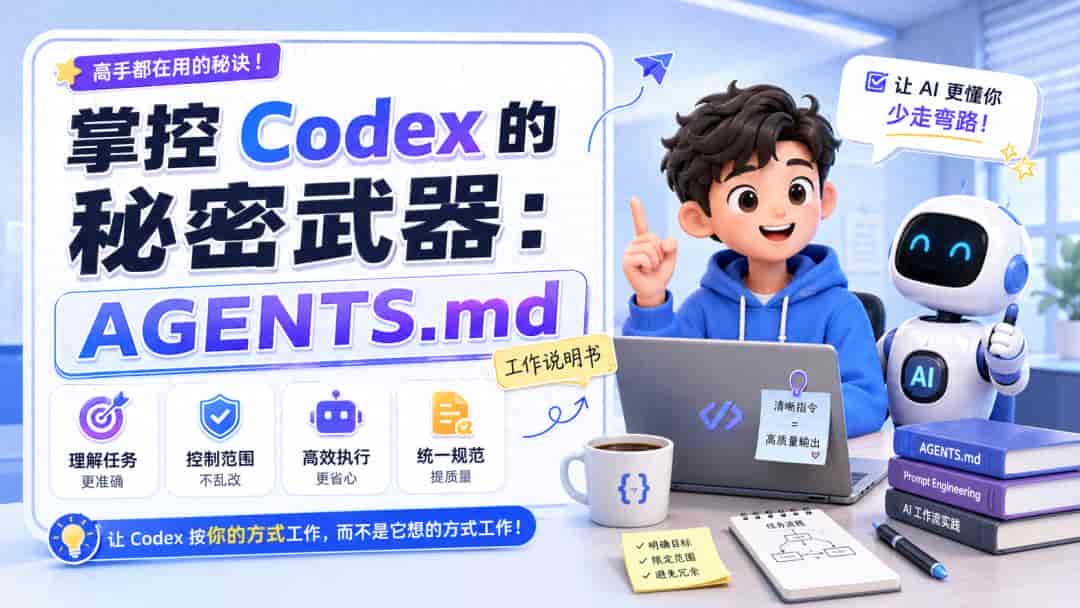 这 4 条 AGENTS.md 准则，让 Codex 更适合日常办公!