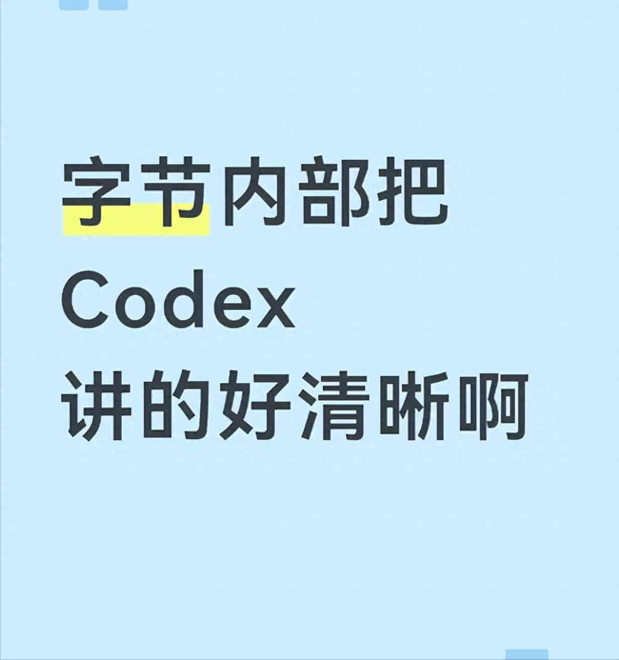 年度最佳AI助手!字节大佬精心整理的Codex中文教程,太全面了!