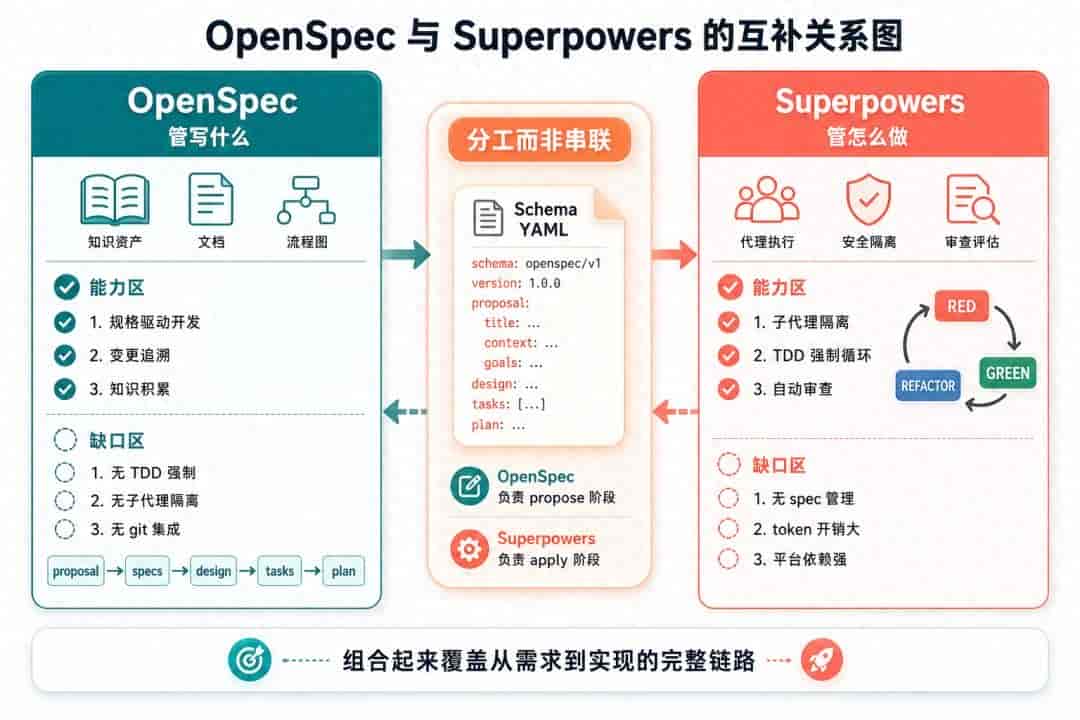 OpenSpec搭配Superpowers落地，AI编程工作流程变得更加顺畅