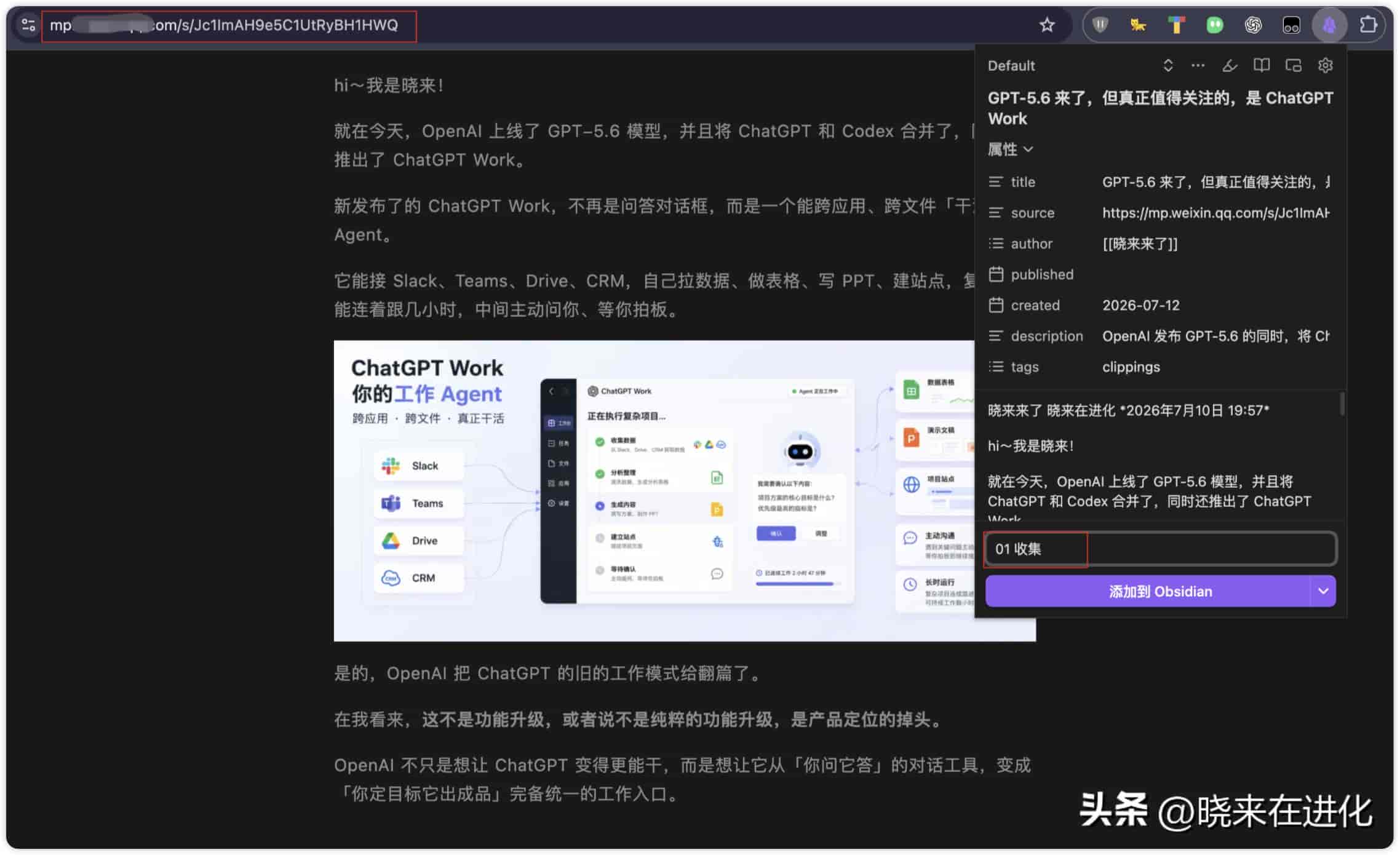 手把手教你用 Codex + Obsidian,搭建一个会自己成长的本地 AI 知识库