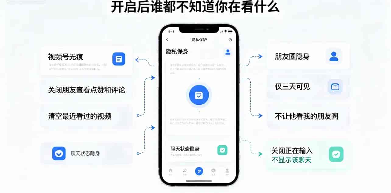 微信终于可以设置隐身了!开启后谁都不知道你在看什么,太爽了