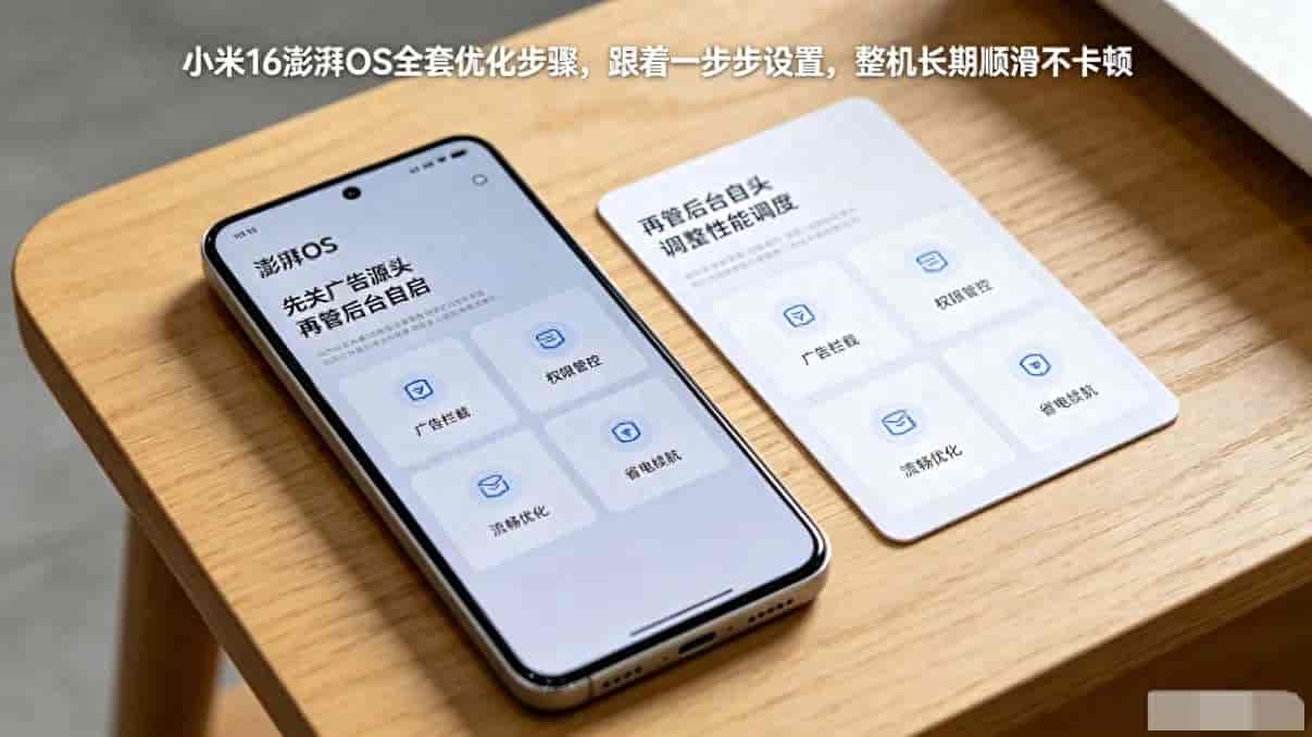2026小米16全套优化教程，普通人跟着设置，流畅度提升一大截