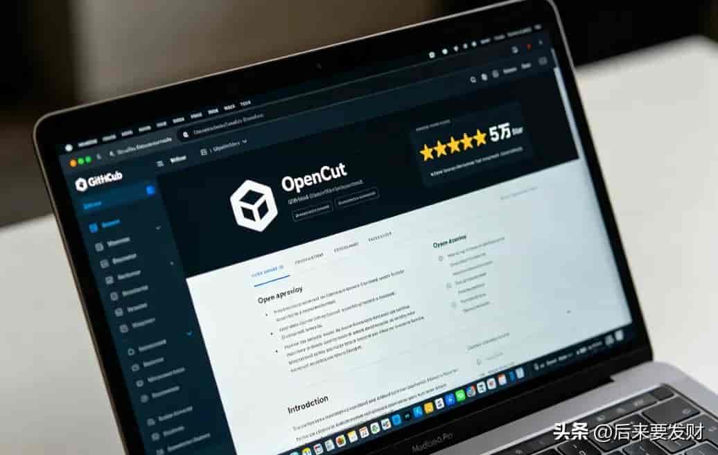 从开源圈火到自媒体圈,5万Star的OpenCut,专攻剪映空白赛道