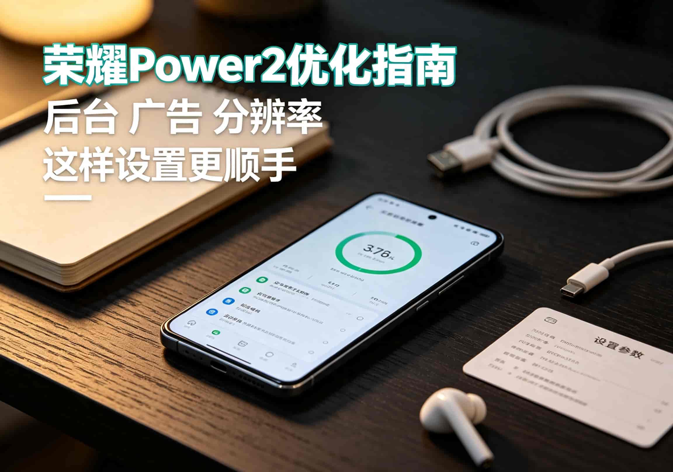 荣耀Power2隐藏设置！关闭这6项，流畅续航双翻倍