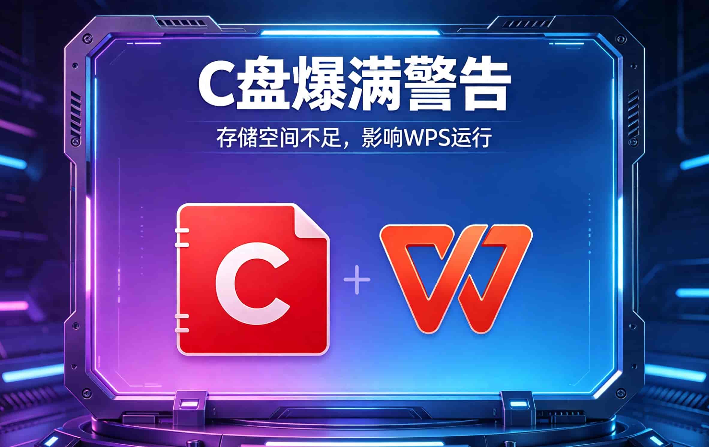 WPS冲上热搜遭吐槽，关闭两个隐藏开关，解决C盘爆满难题
