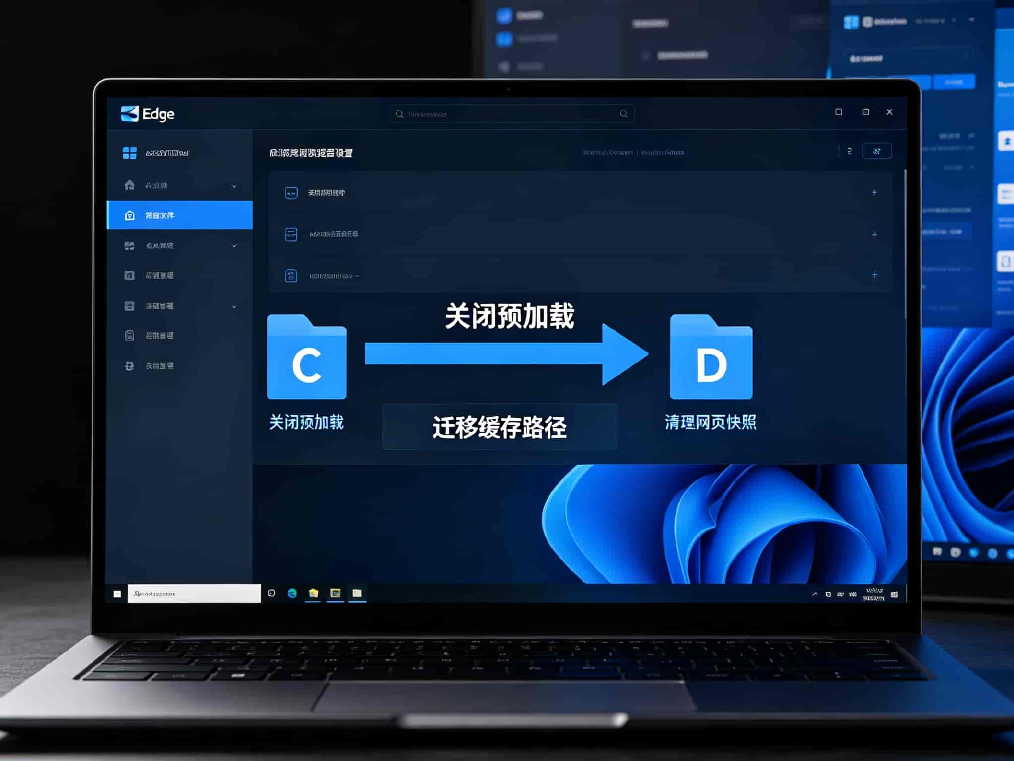 WPS和Edge偷偷掏空你的C盘!关掉这2个隐藏开关,电脑再畅用三年