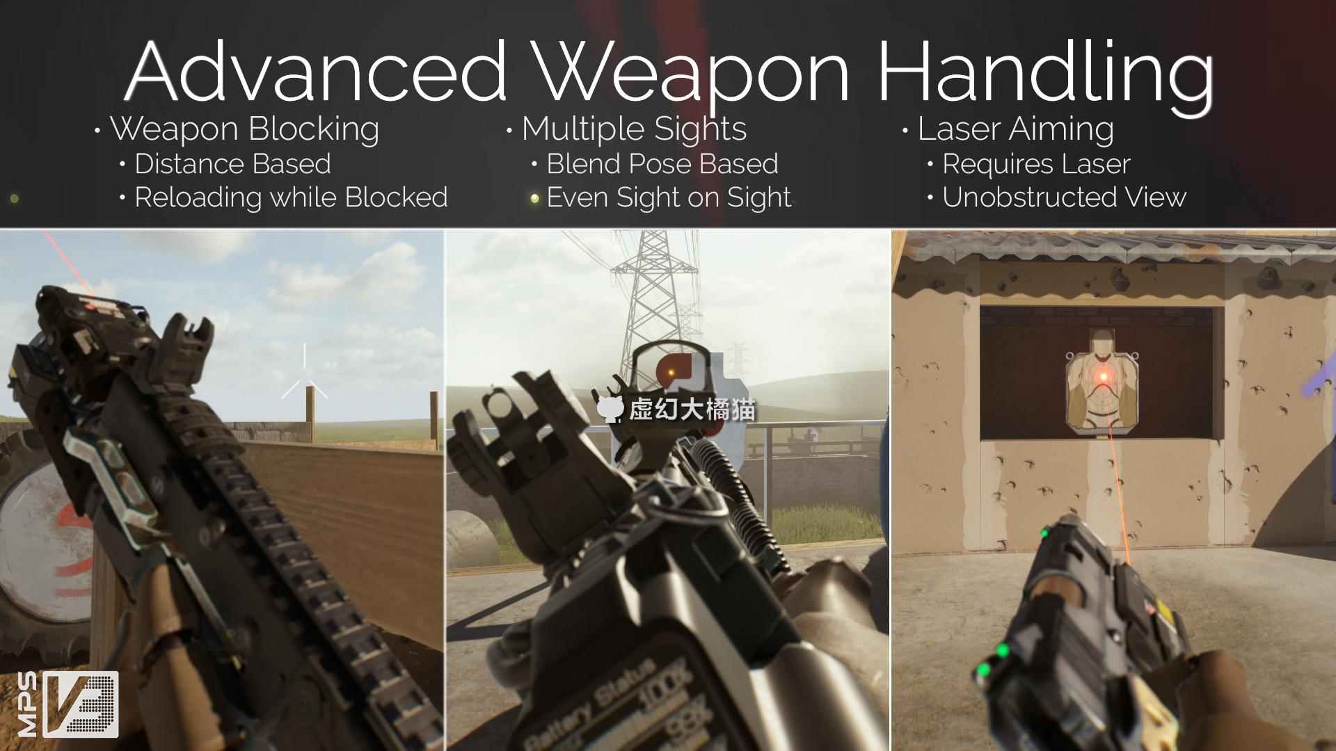 UE5虚幻4 MP System V3 FPS/TPS多人联网射击游戏蓝图工程源码COD