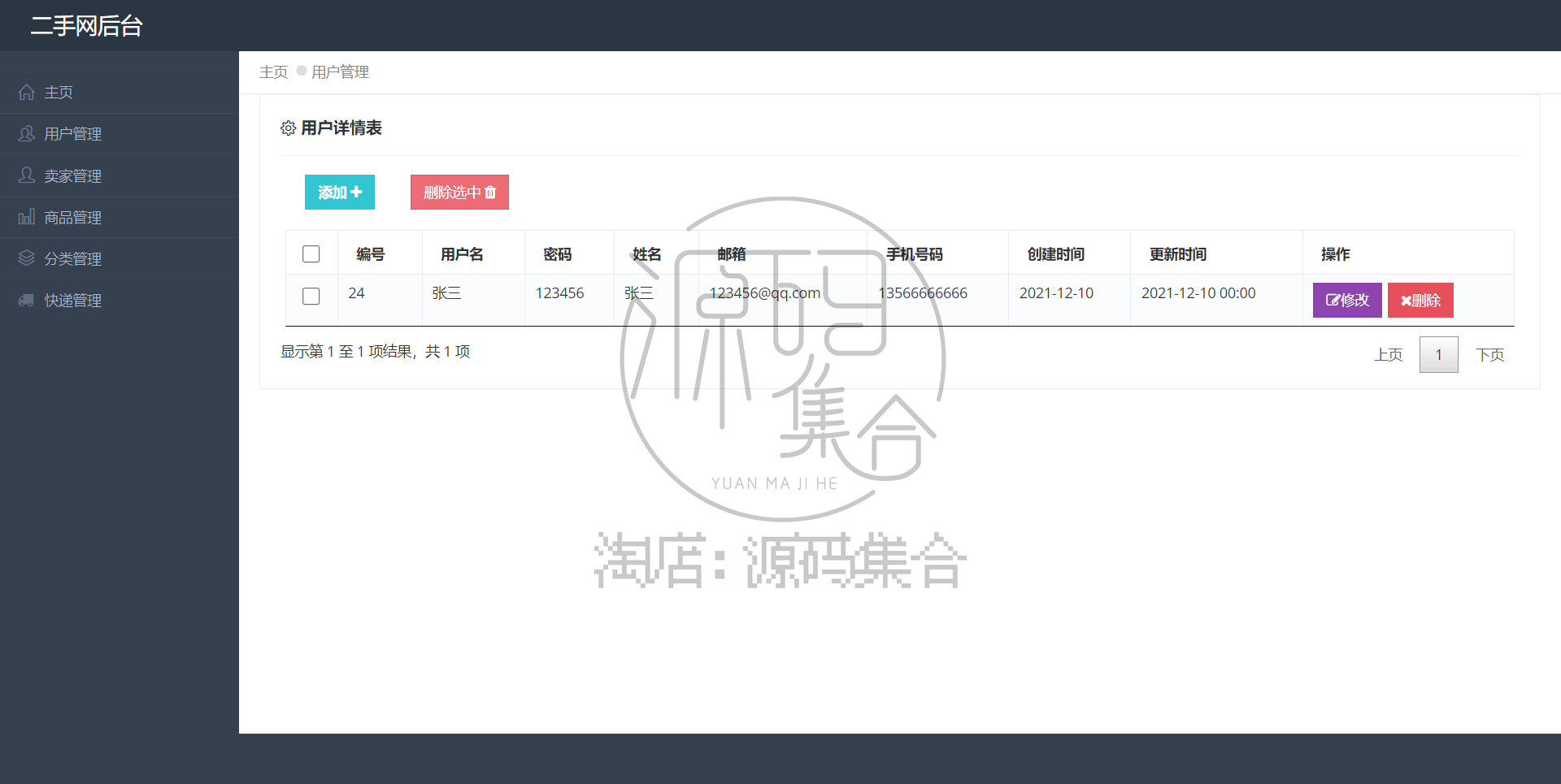 SpringBoot在线购物商城系统JavaWeb项目源码Java MyBatis Mysql