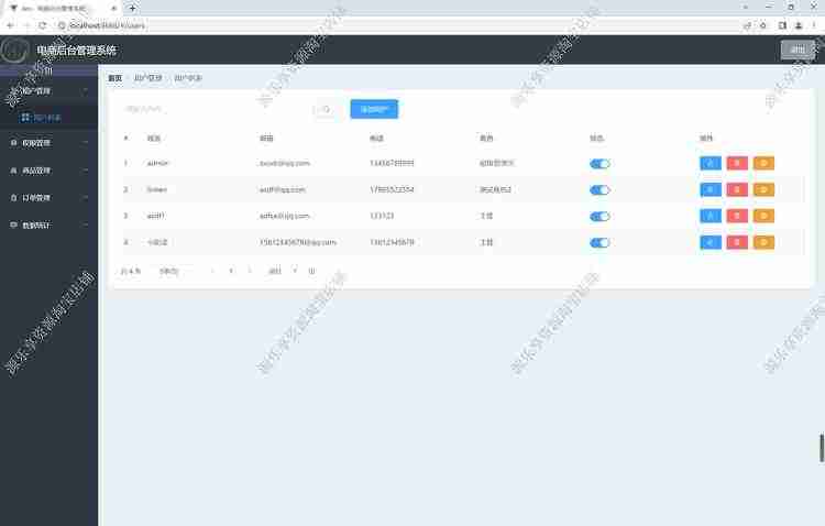 elementui项目 vue源码管理模板前端开发框架脚手架前后分离前端