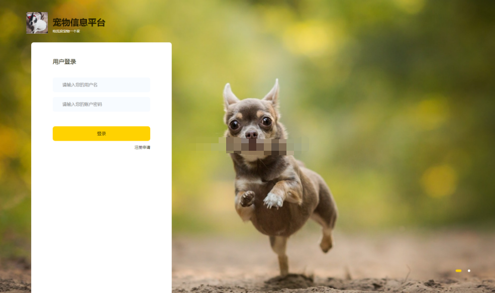 java宠物领养信息管理系统jsp bs宠物猫狗店救助中心web源码mysql