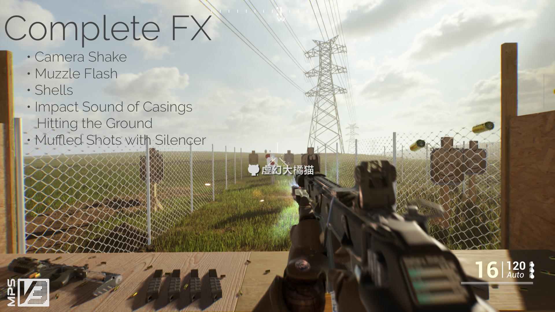 UE5虚幻4 MP System V3 FPS/TPS多人联网射击游戏蓝图工程源码COD