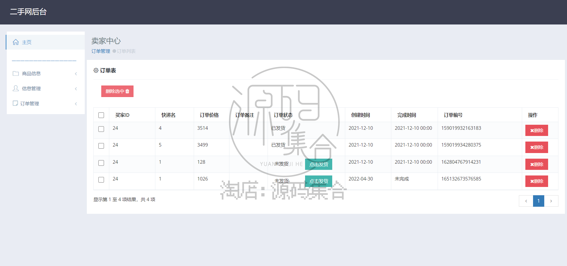 SpringBoot在线购物商城系统JavaWeb项目源码Java MyBatis Mysql