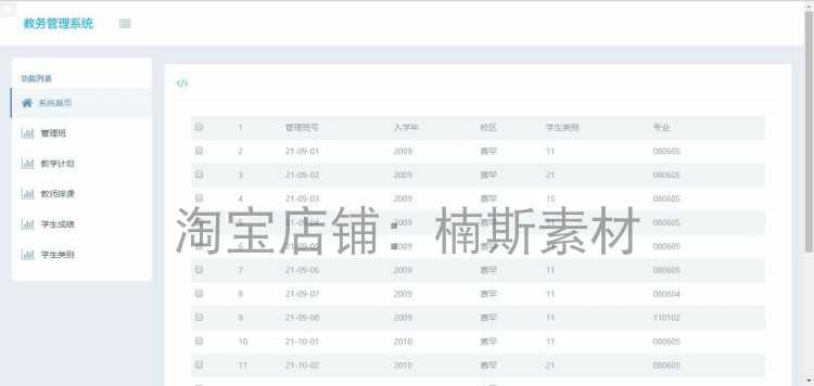 python开发项目 python教务管理系统源码含数据库 flask项目源码