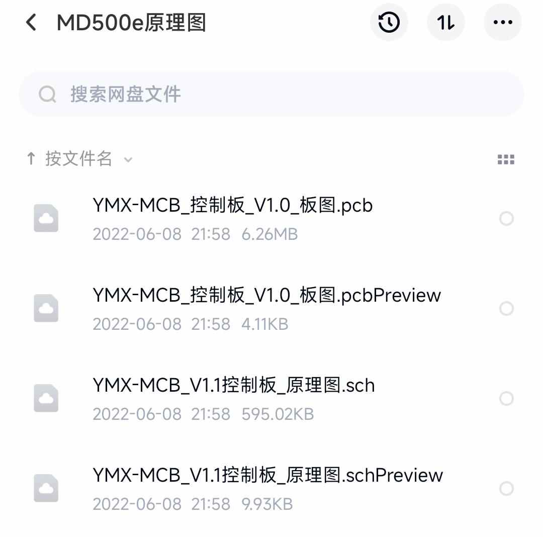MD500E变频器开发资料伺服电机源码解析原理图仿真模型foc算法