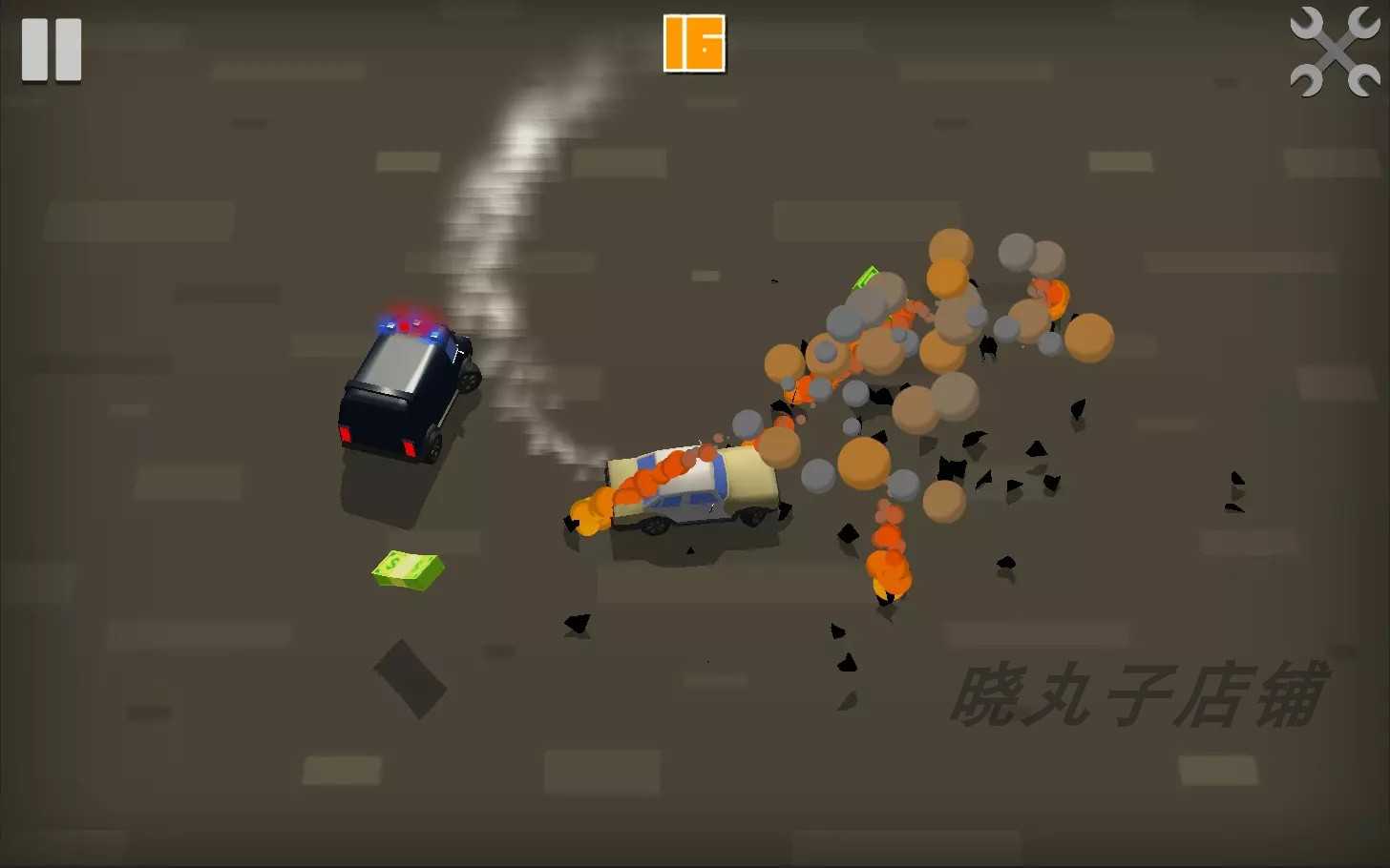 Unity 赛车追逐游戏源码 Endless Car Chase Game Template1.3