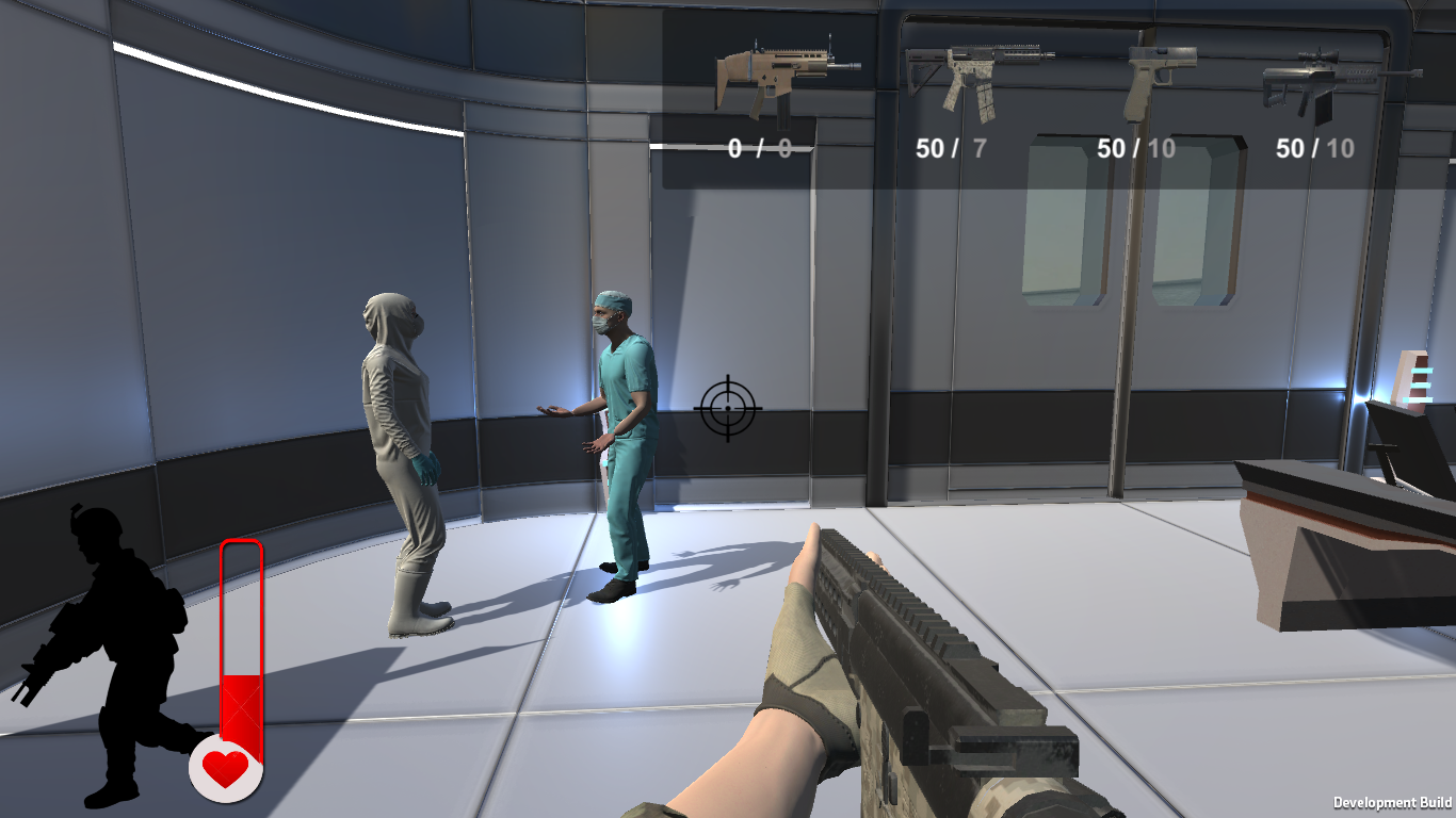 unity/u3d源码2022 医院射击游戏完整版代码/u3d游戏源码/u3d游戏