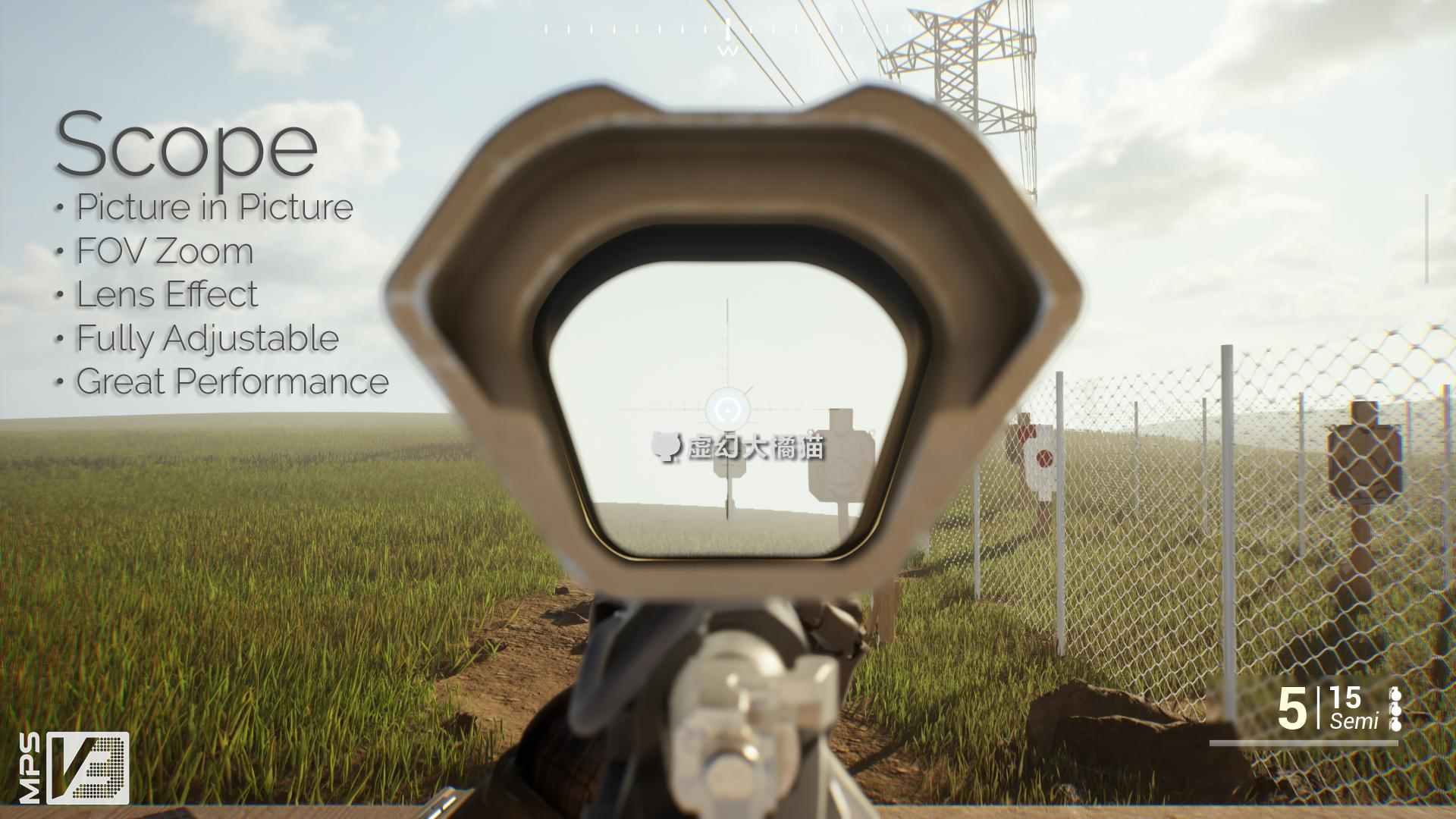 UE5虚幻4 MP System V3 FPS/TPS多人联网射击游戏蓝图工程源码COD