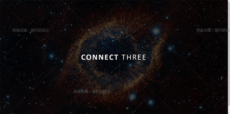 JS特效 canvas超炫 canvas动态背景动画 HTML特效 three