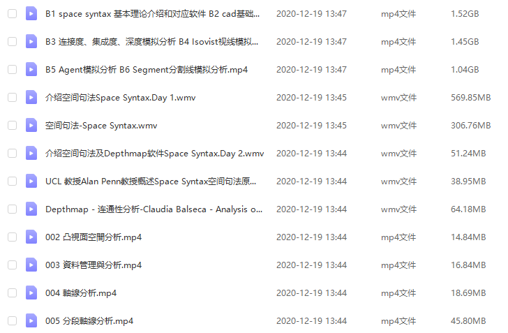 DepthMapX空间句法软件最新版源码安装包学习文档视频教程WinMAC