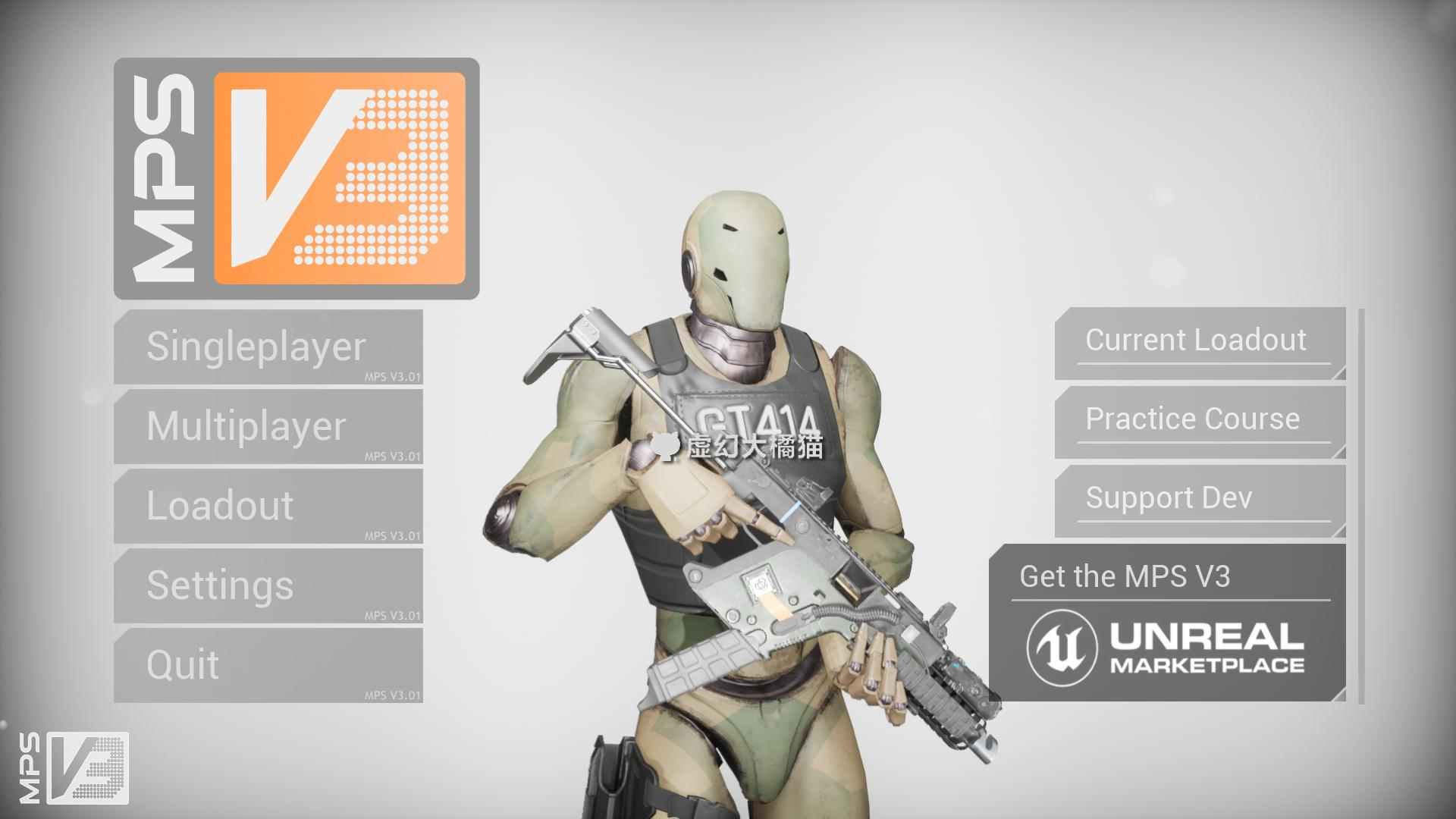 UE5虚幻4 MP System V3 FPS/TPS多人联网射击游戏蓝图工程源码COD
