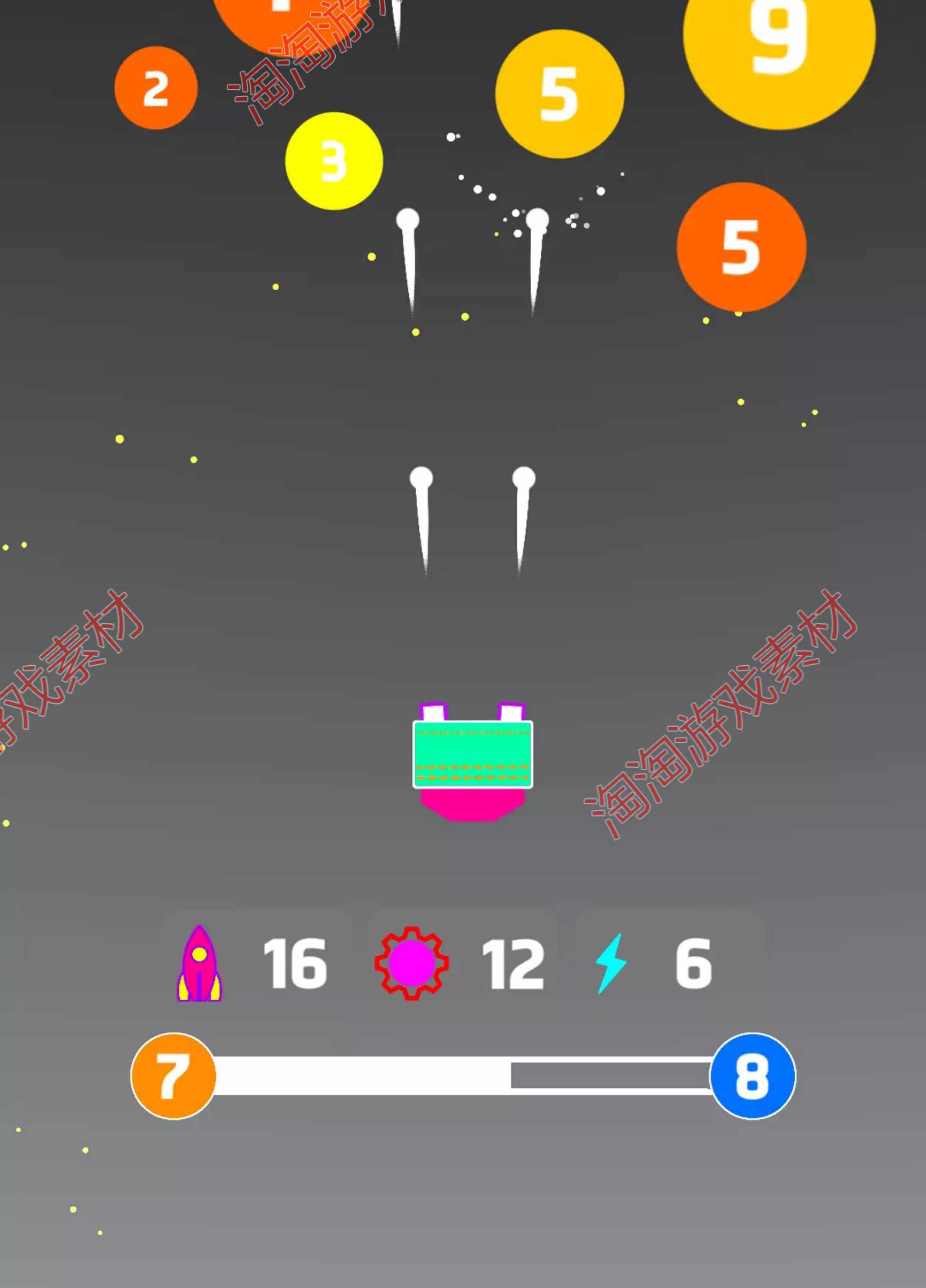 Unity3d Blasty Shooting v1.21 无尽飞机射击游戏项目源码