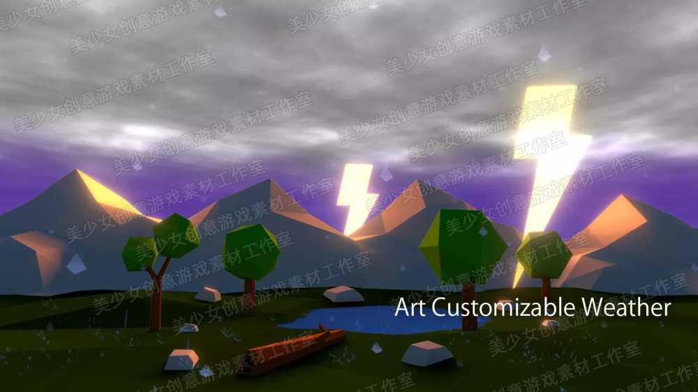 Unity3D源码天气系统工具Sky Studio Dynamic Sky and Weather2.6