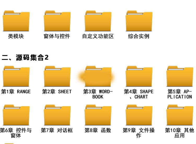 VBA基础知识代码大全EXCEL源代码自定义函数实例工作表自动化设置