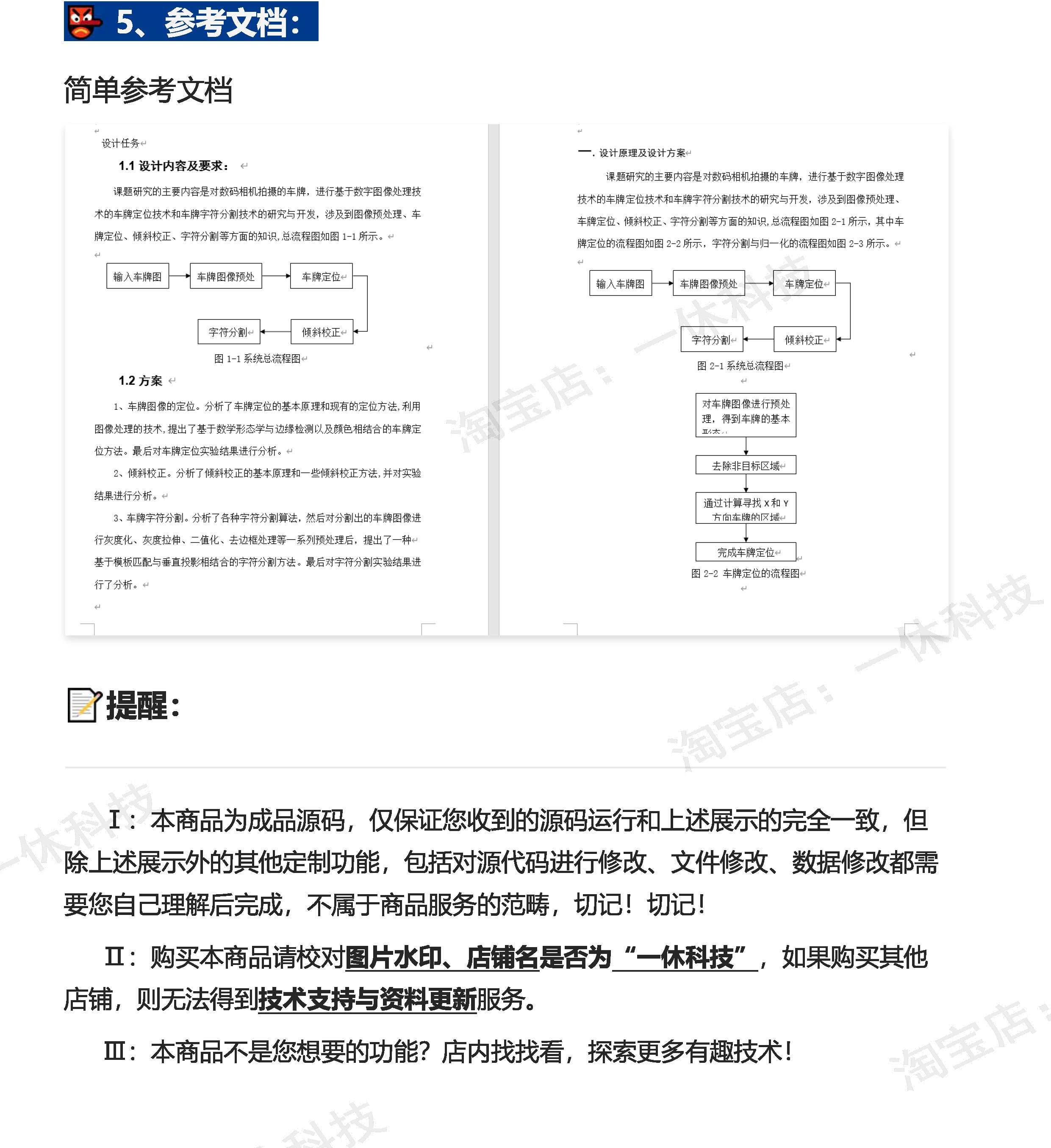 MATLAB 车牌识别 程序 模板匹配 车牌检测 阈值分割 源码 代码