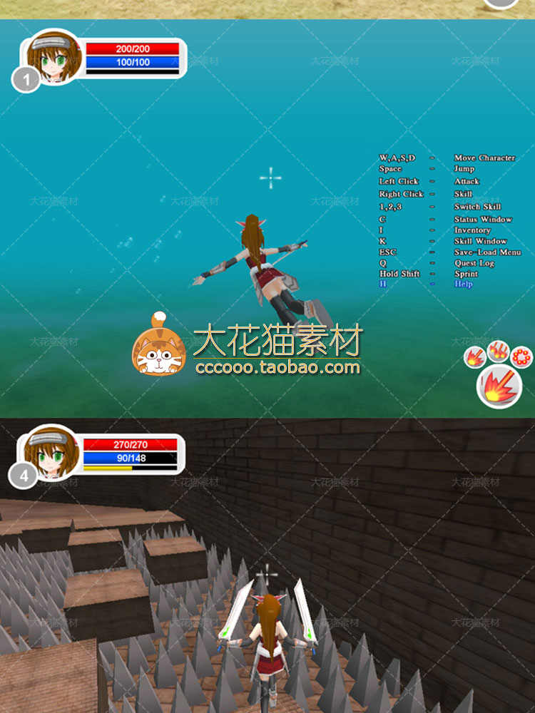 Unity3D Action-RPG Starter Kit 6v6.55c动作ARPG游戏项目源码