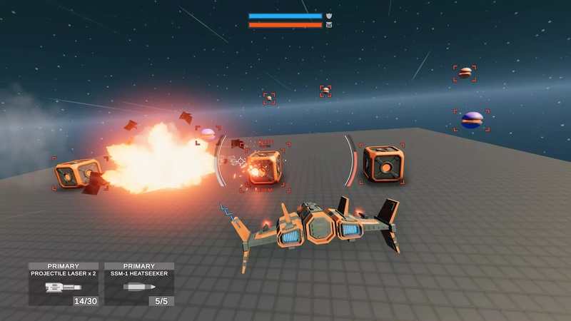 Unity3D  Space Combat Kit 2.4 太空战机射击战斗游戏模板源码