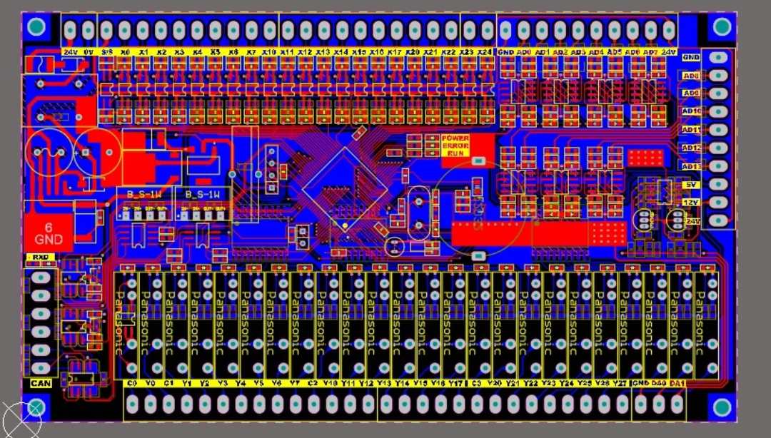 stm32f103三菱plc FX3U全套生产方案原理图pcb源代码编程手册资料