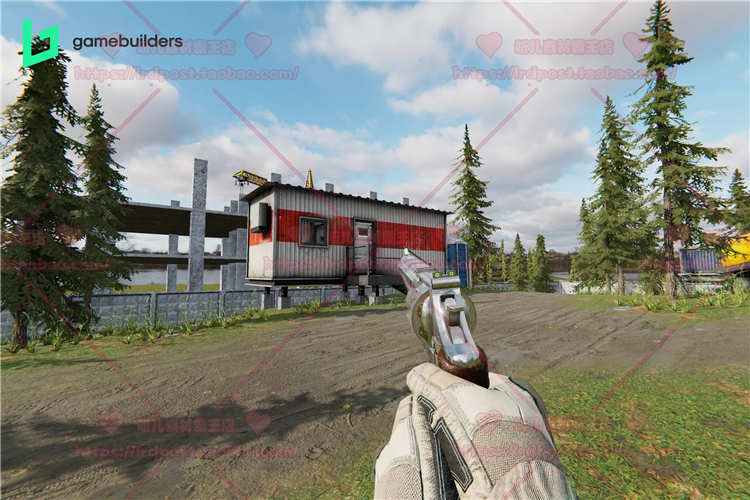 Unity3D 第一人称射击游戏模板 武器场景动画工程源文件代码素材