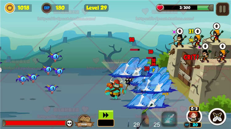 Unity 塔防游戏完整项目源码FORTRESS DEFENSE COMPLETE GAME 2.0