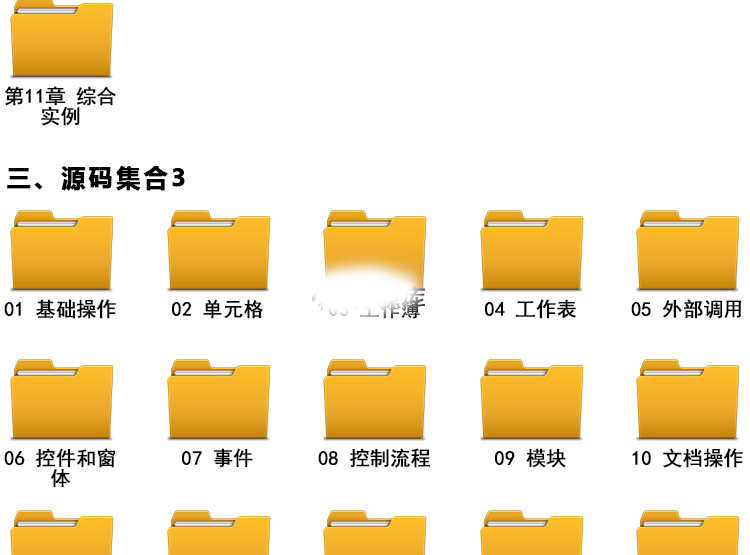 VBA基础知识代码大全EXCEL源代码自定义函数实例工作表自动化设置