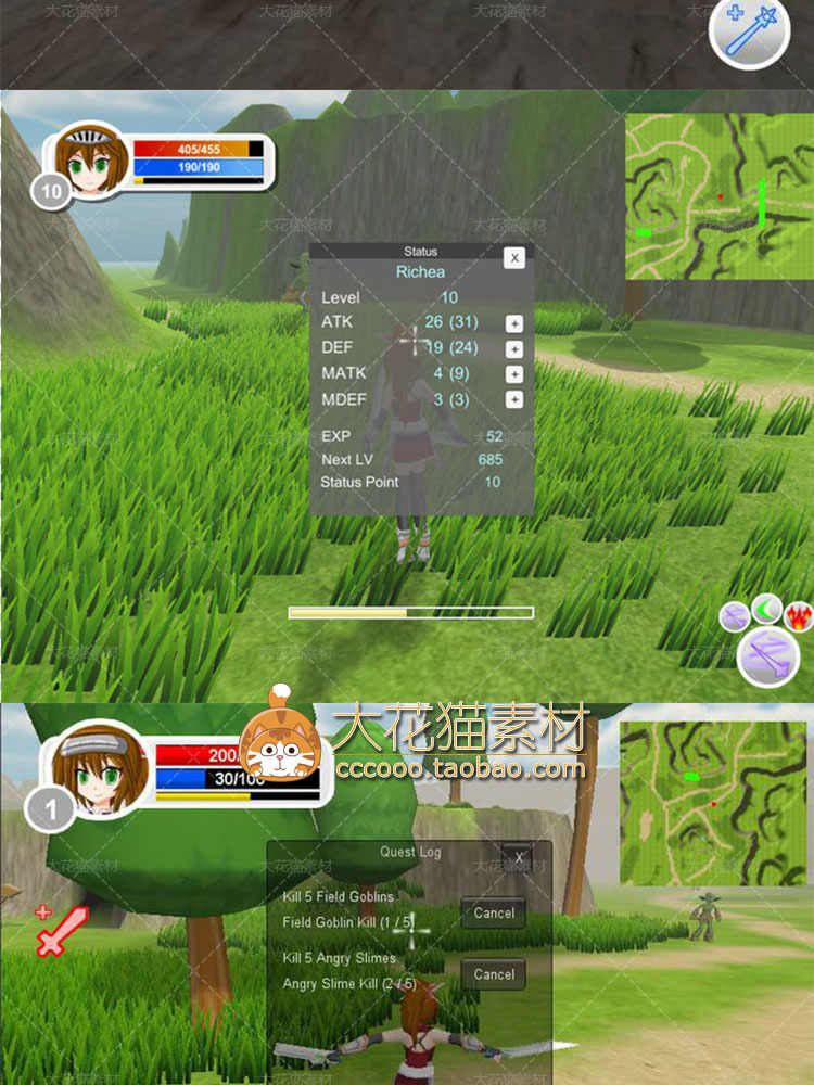 Unity3D Action-RPG Starter Kit 6v6.55c动作ARPG游戏项目源码