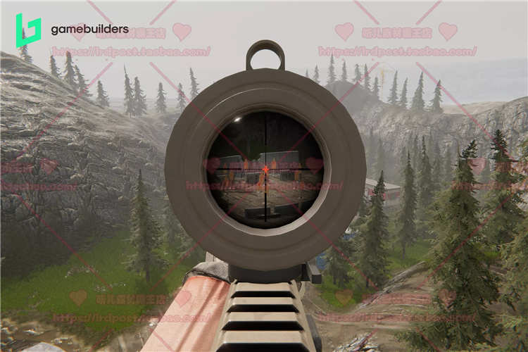 Unity3D 第一人称射击游戏模板 武器场景动画工程源文件代码素材