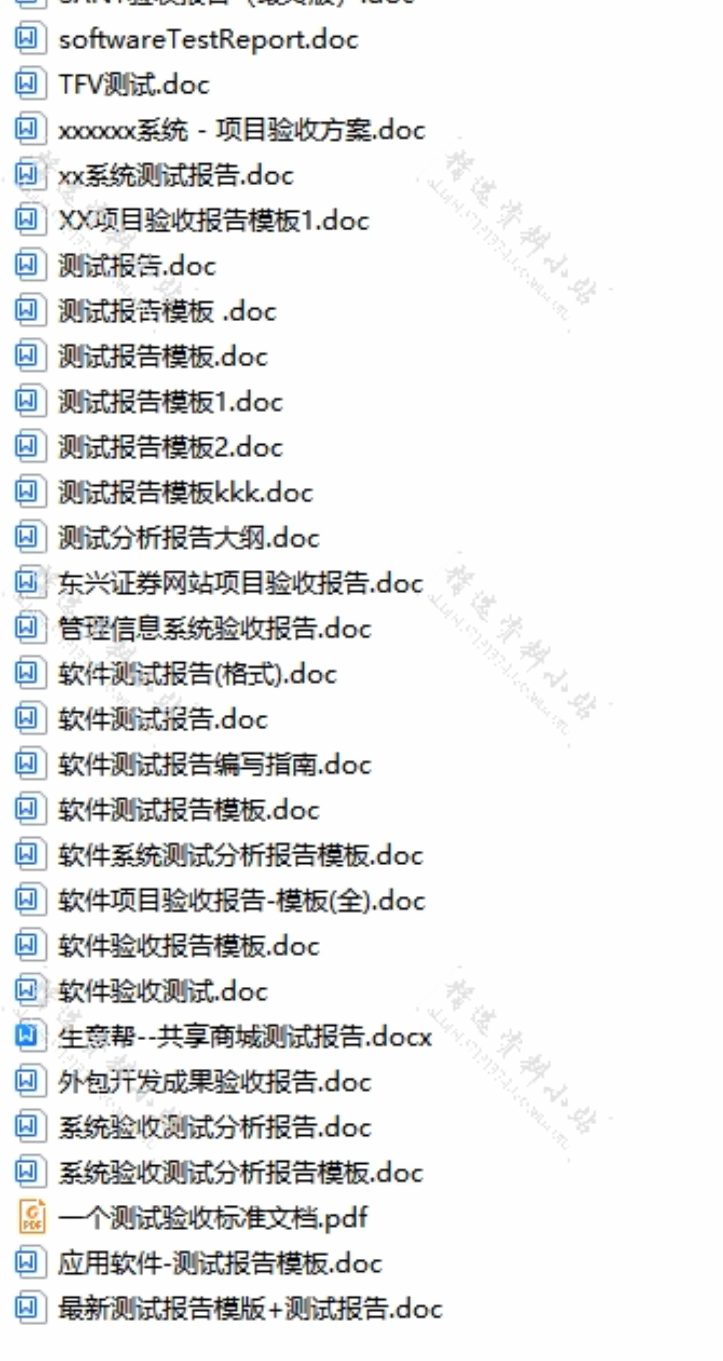 软件开发需求规格说明书测试报告产品数据库设计项目需求文档模板