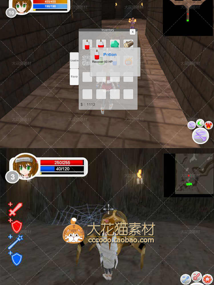Unity3D Action-RPG Starter Kit 6v6.55c动作ARPG游戏项目源码
