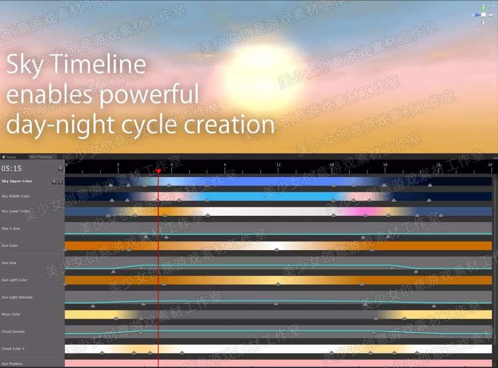 Unity3D源码天气系统工具Sky Studio Dynamic Sky and Weather2.6