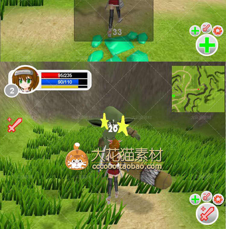 Unity3D Action-RPG Starter Kit 6v6.55c动作ARPG游戏项目源码