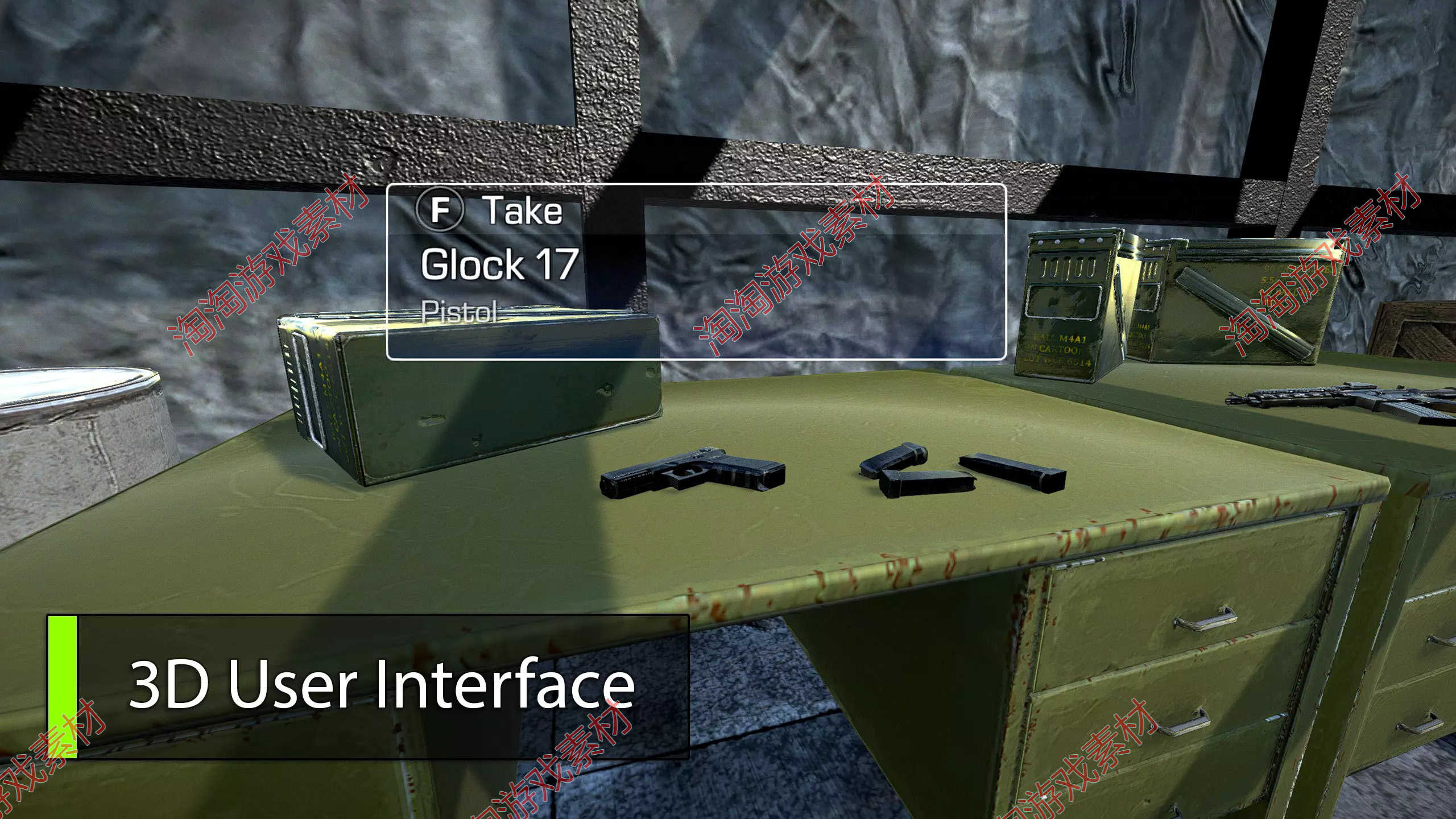 Unity3d Aurora FPS Engine 2.5.1 射击游戏项目模板源码素材