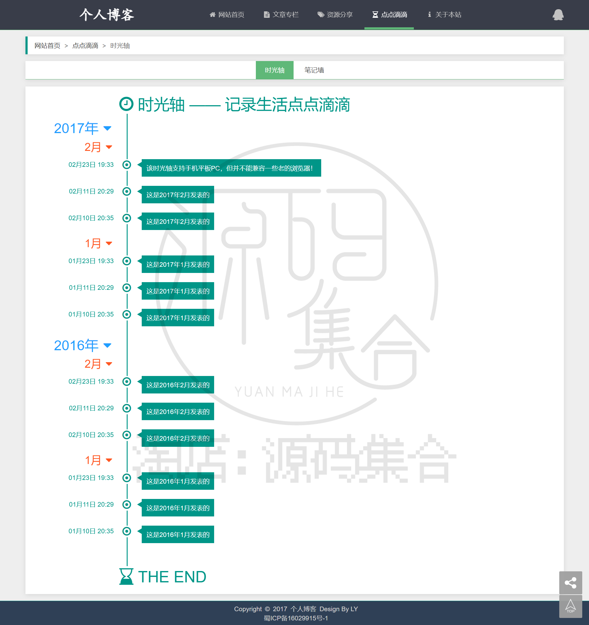 个人博客前端静态html css js前后台模板基于layui网页源代码