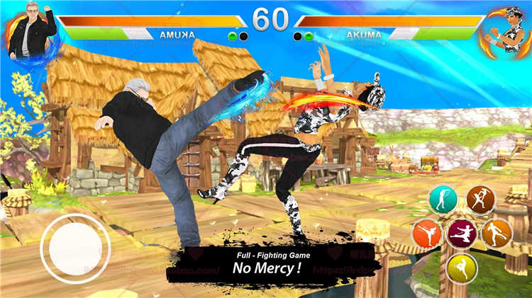 Unity3d 泰夫格斗战斗游戏源码 Thai Fu2 Fighting Game 1.0