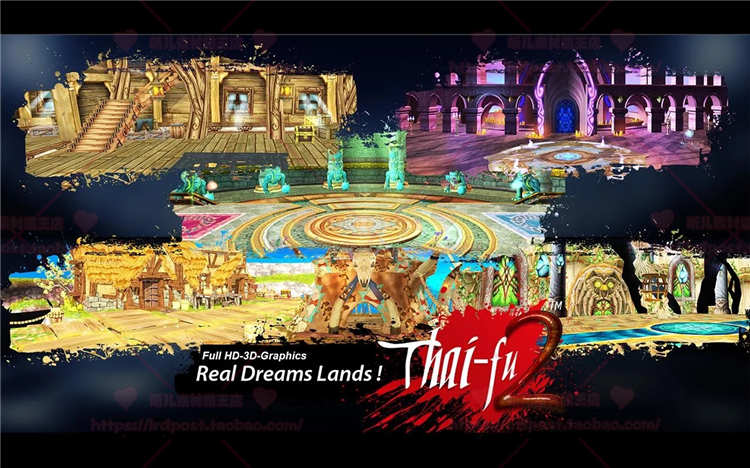 Unity3d 泰夫格斗战斗游戏源码 Thai Fu2 Fighting Game 1.0