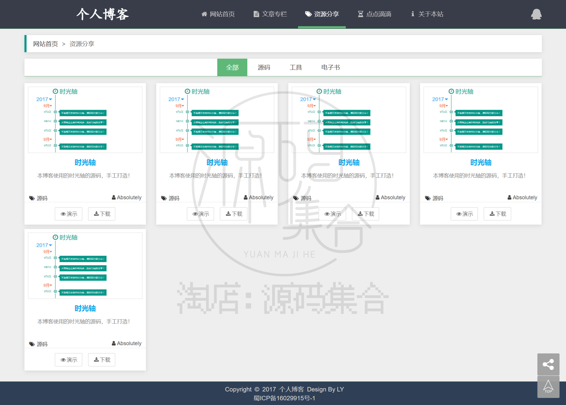 个人博客前端静态html css js前后台模板基于layui网页源代码