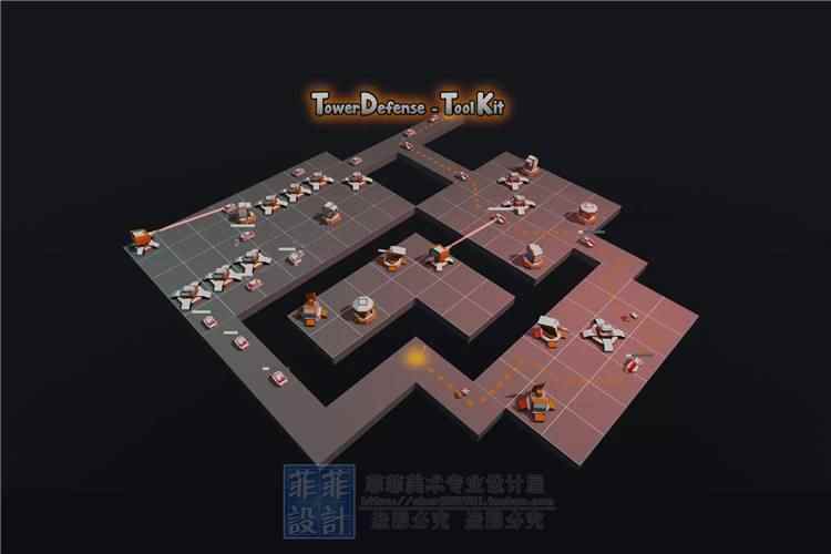 Unity Tower Defense Toolkit 4 (TDTK-4) 4.1.1塔防游戏项目源码