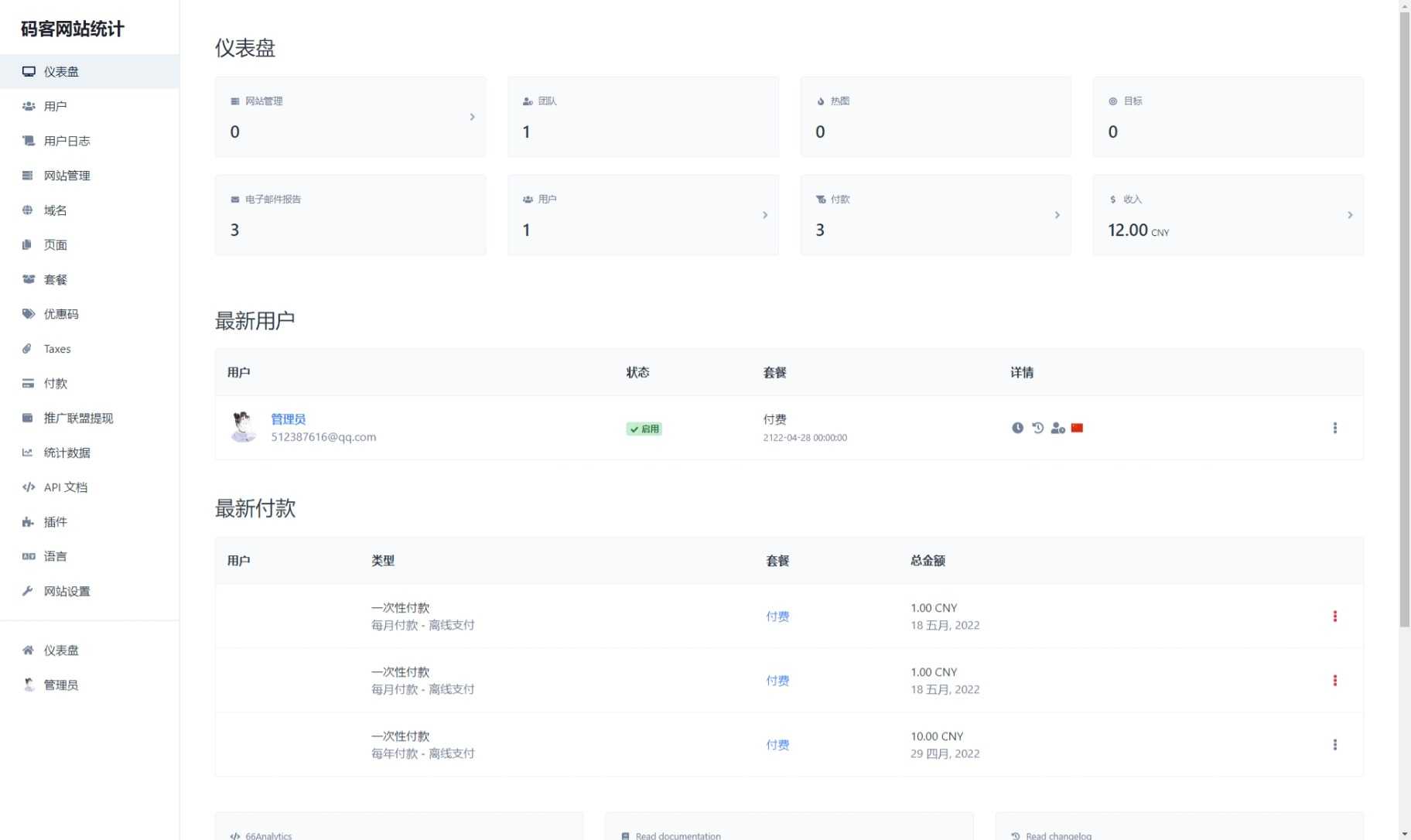可运营统计站点PHP源码 网站统计源码 统计代码2023年版本更新V19